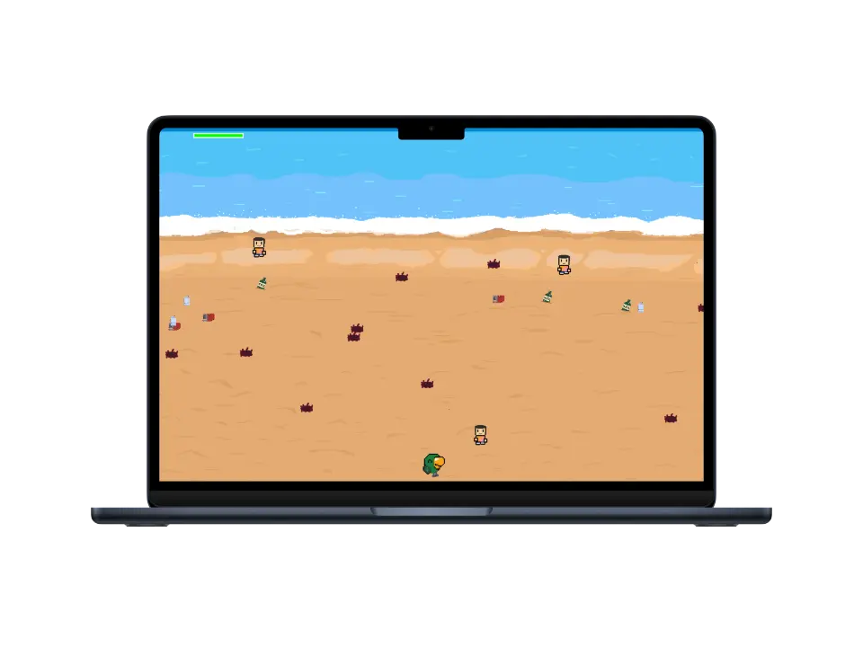 Screenshot of the Li'l Parrot: OdySea - A Game Where You Have Fun and Save the World project